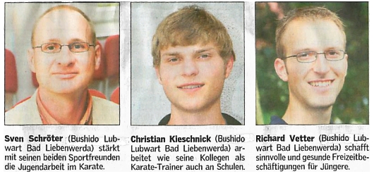 Sven Schröter, Christian Kieschnick, Richard Vetter